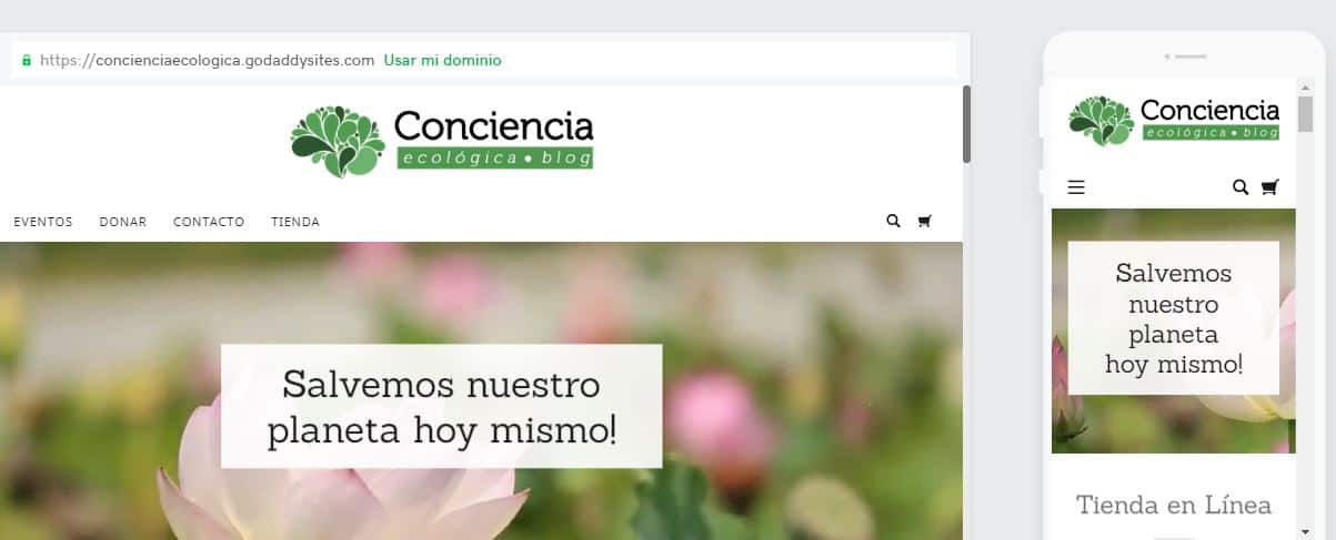 como-crear-un-blog-paso-5-vista-previa-responsiva-creador-de-sitios-godaddy