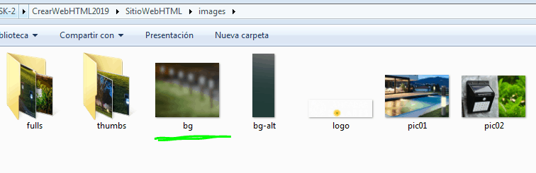 Paso 12 Cambiar la imagen de fondo - como crear una pagina web en html