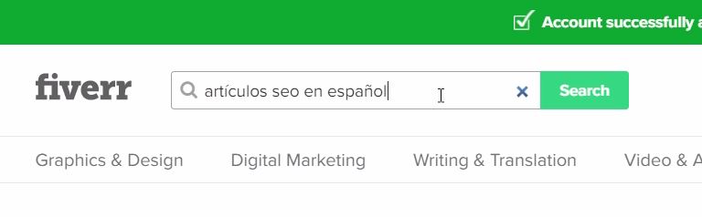 encuentra un redactor de contenido seo profesional en fiverr