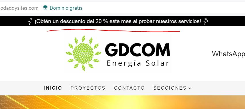 Cómo crear un anuncio en la parte superior de la página web