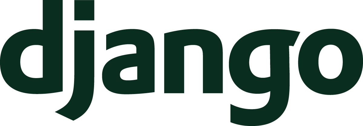 Logotipo oficial de Django. Marca registrada Django Software Foundation.