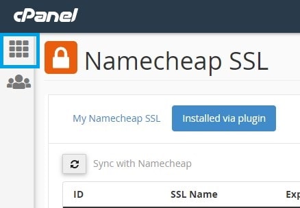 cPanel.