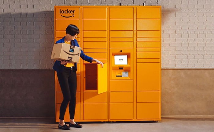 Como recoger productos en amazon hub locker