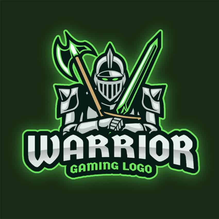 logos para juegos de guerreros