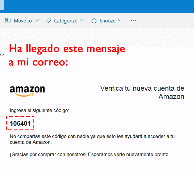 paso 1.2 checar nuestra cuenta de correo