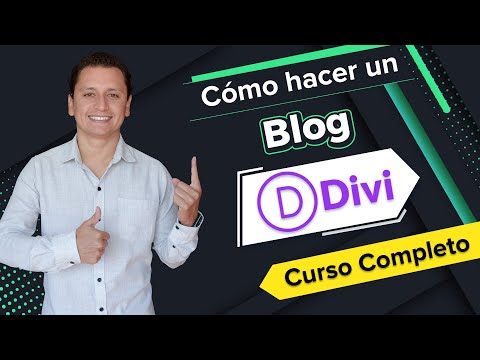 ? Como Crear un Blog con Divi y WordPress ⭐ Tutorial Divi Extra