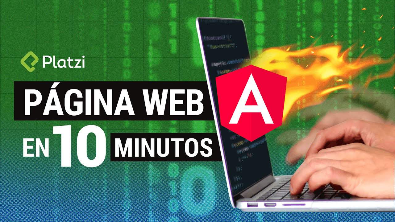 Crear una página web con ANGULAR en 10 MINUTOS ?