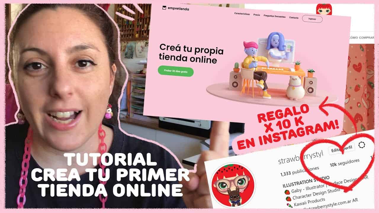 COMO CREAR TU TIENDA ONLINE CON EMPRETIENDA - MUESTRO MI TIENDA POR DENTRO - 10K EN INSTAGRAM GIFT!