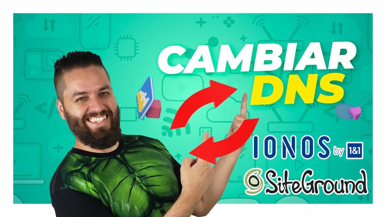 🌐 Cómo APUNTAR Tu DOMINIO A Otro HOSTING ✅ SiteGround & IONOS (Cambiar DNS)