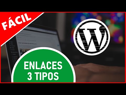 Como CREAR enlaces internos y externos en Wordpress