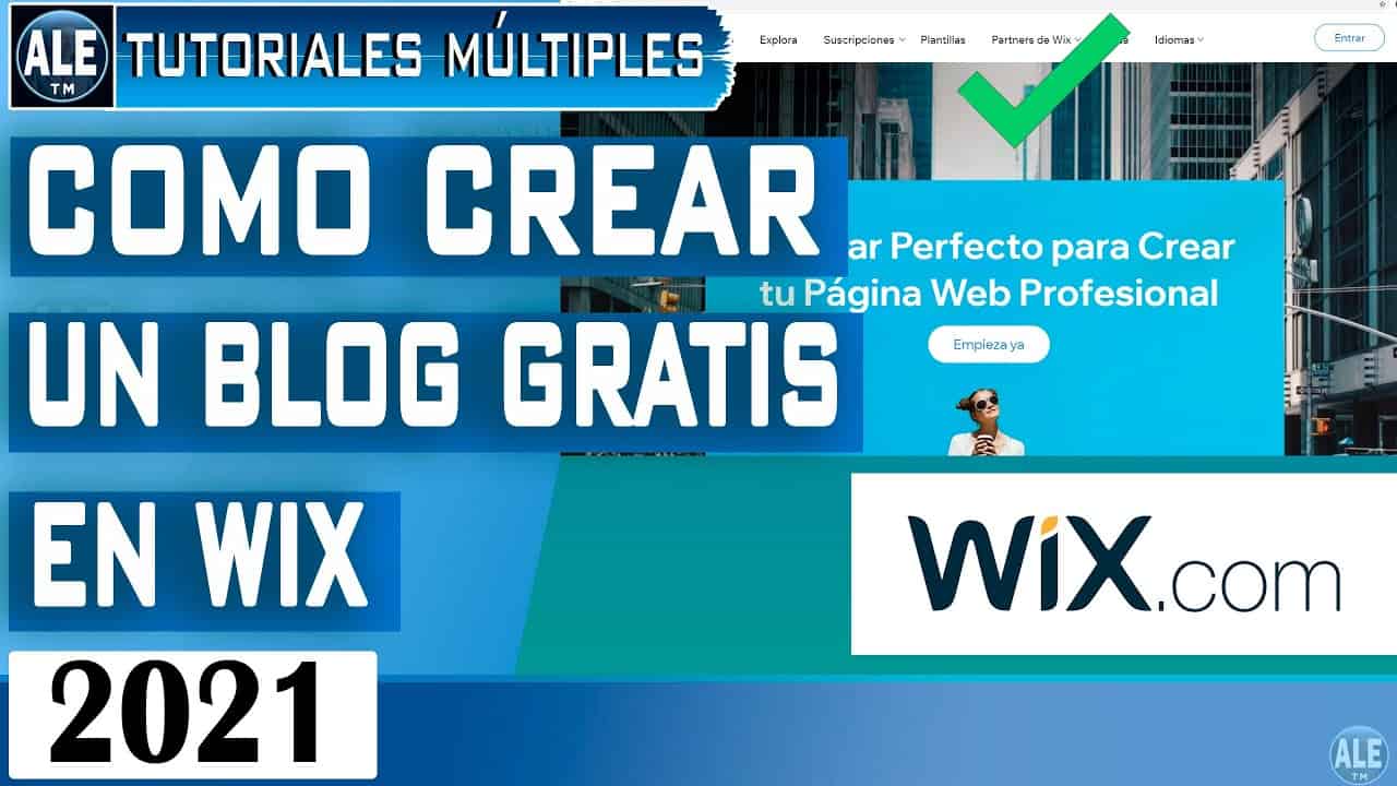 Como Crear Un Blog Gratis En Wix 2021