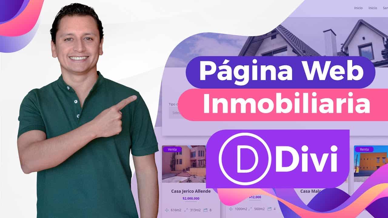 ? Cómo Crear una Página Web para Inmobiliaria en WordPress y Divi Machine