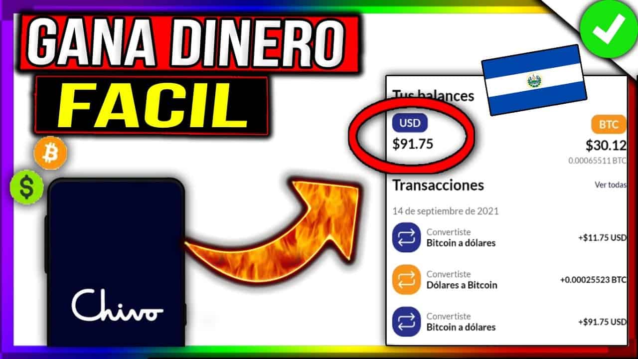 💲Como GANAR DINERO Con BITCOIN Y CHIVO WALLET En EL SALVADOR ✅INVERTIR DESDE CERO ✨Chivo Wallet #1