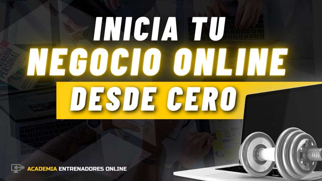 ? Cómo INICIAR UN NEGOCIO de Entrenamiento ONLINE