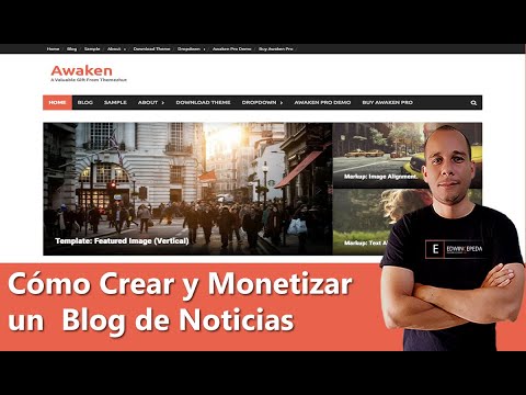 Cómo crear y monetizar un  Blog de Noticias