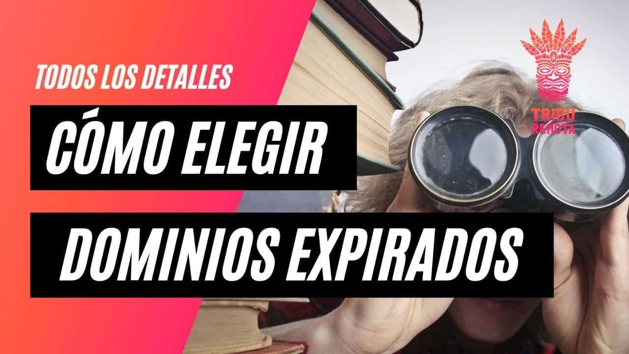 Cómo elegir dominios Expirados ? , en que fijarse y donde encontrarlos