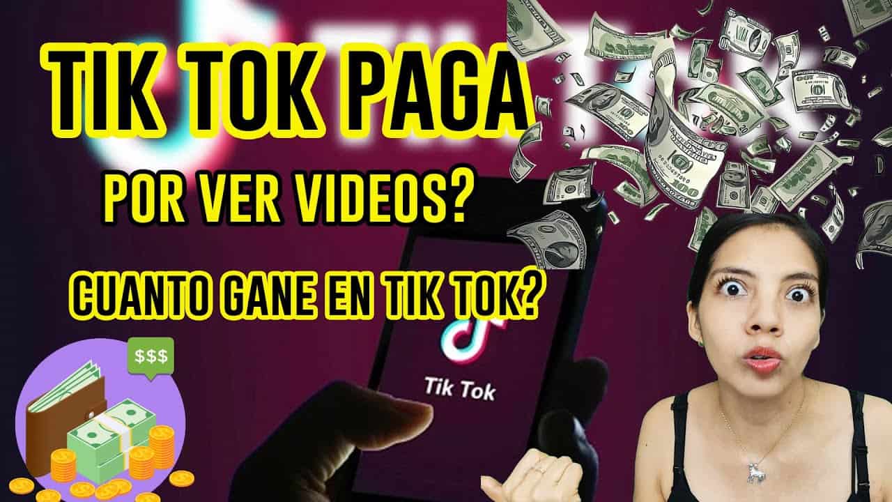 Como Ganar Dinero En Tiktok Viendo Videos