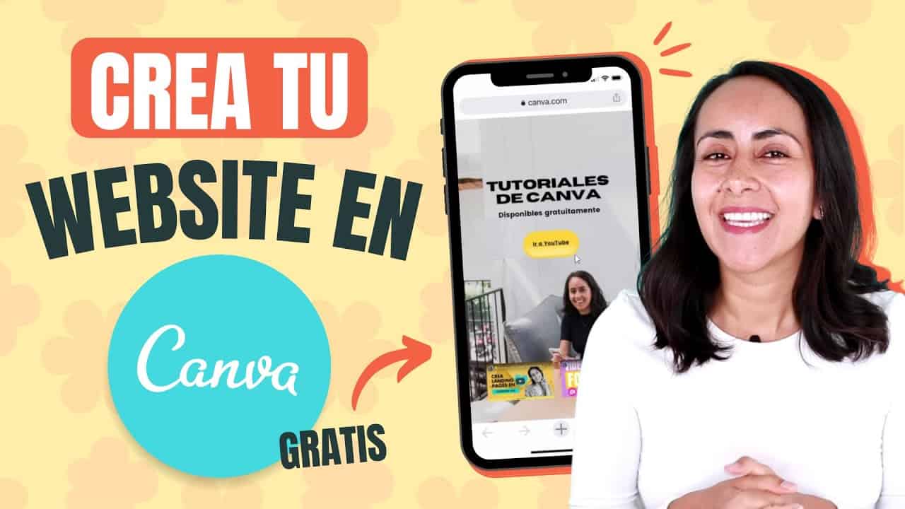 Como hacer Sitios WEB GRATIS en Canva - Fácil!