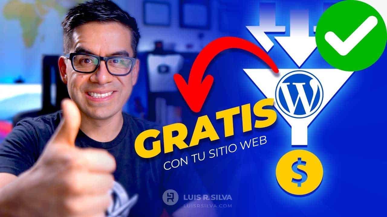 Cómo hacer un Embudo de Ventas GRATIS en Wordpress  ✅  Funnel de Marketing para aumentar ventas ?