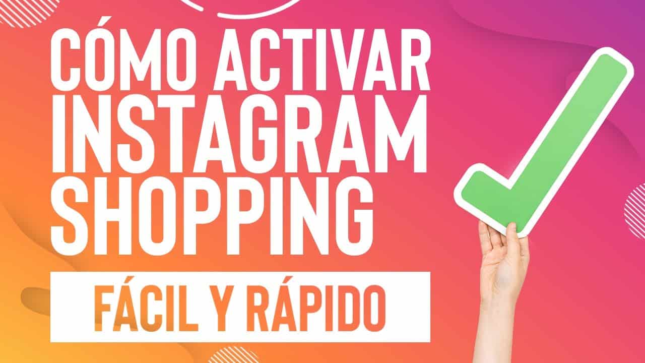 Cómo activar INSTAGRAM SHOPPING ✅