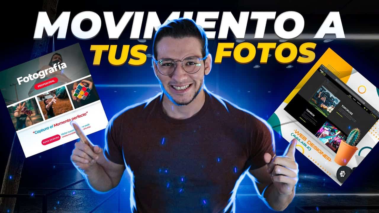 Crea un BANNER para REDES SOCIALES con MOVIMIENTO