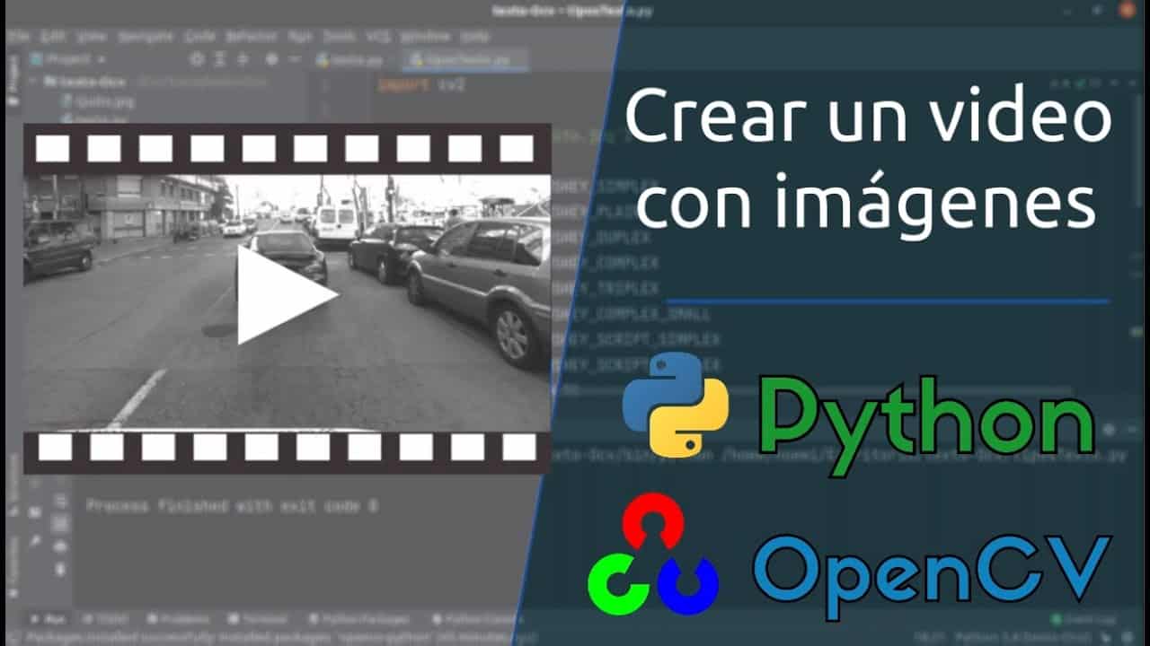 Crear un video con imágenes