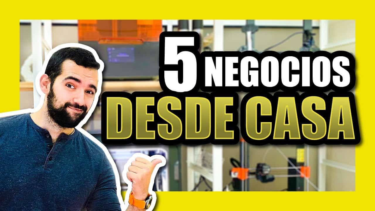 🔥QUÉ NEGOCIO se puede hacer con una Impresora 3D (Desde casa)🔥