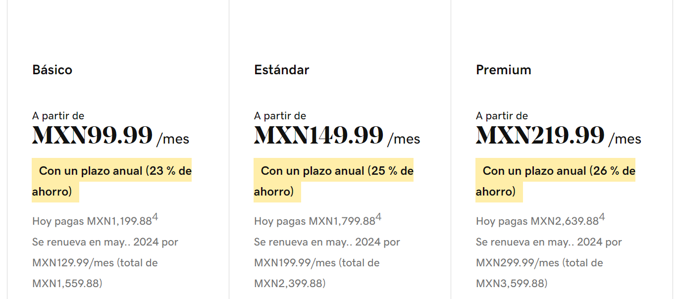 precios creador de sitios godaddy 2023