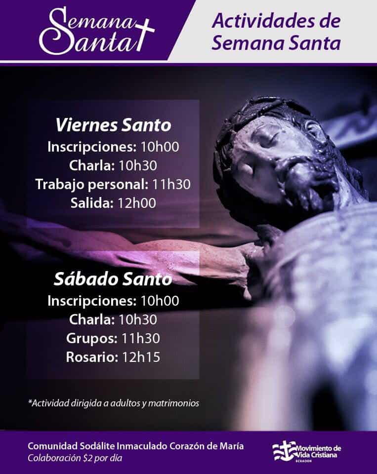 Anuncio para Semana Santa 11333