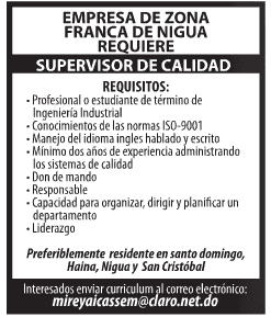 Anuncio para Trabajo 11335