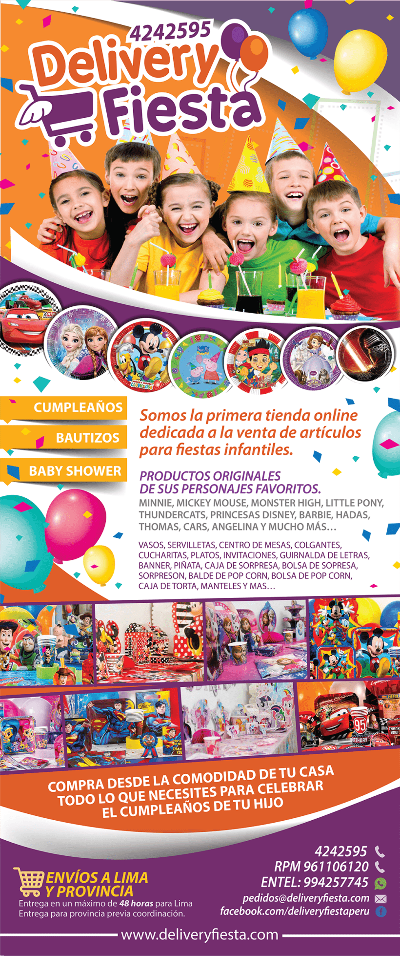 Banner para Fiesta Infantiles 10473