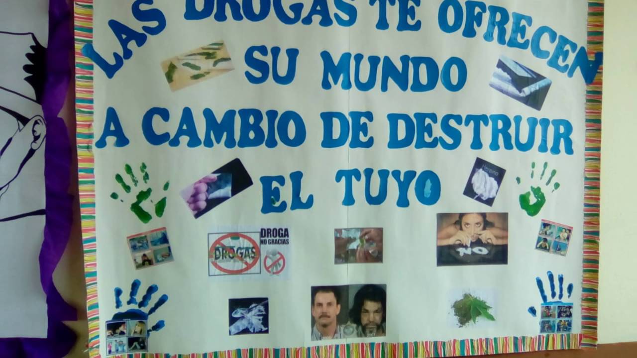 Cartel Sobre Las Drogas 11474