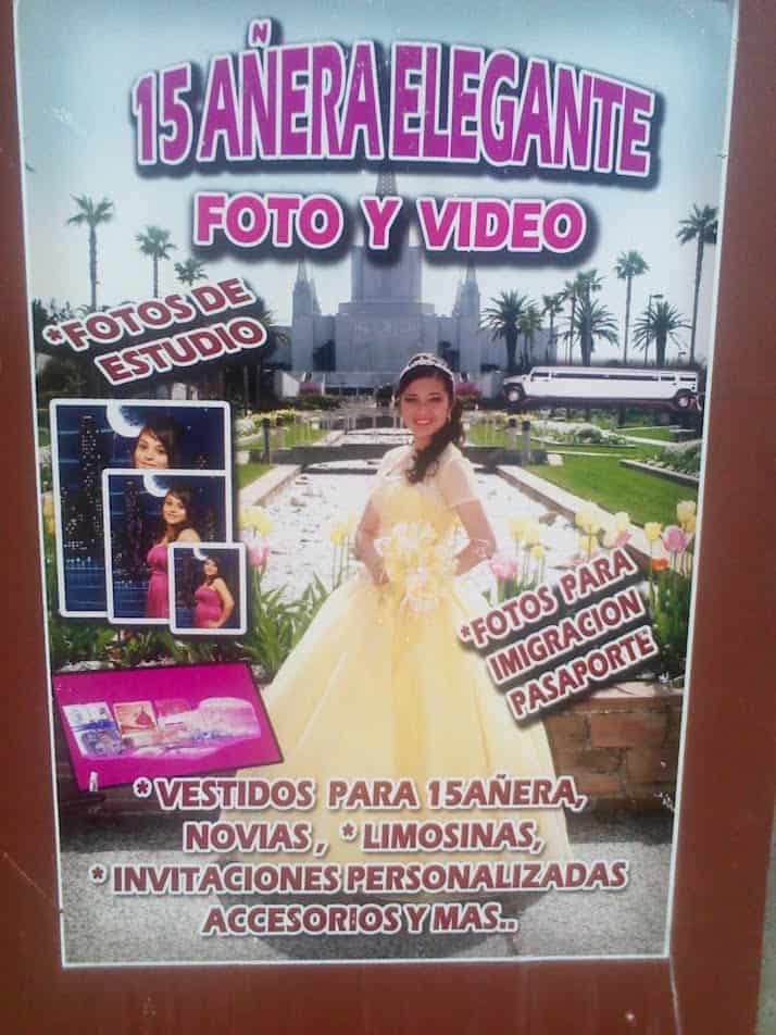 Cartel para Quinceanera 12147