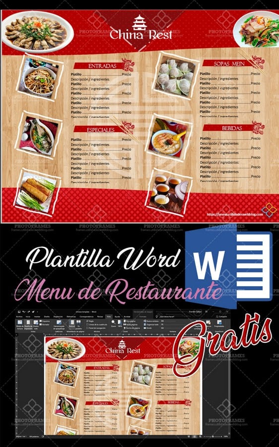 Cartel para Restaurante 12148