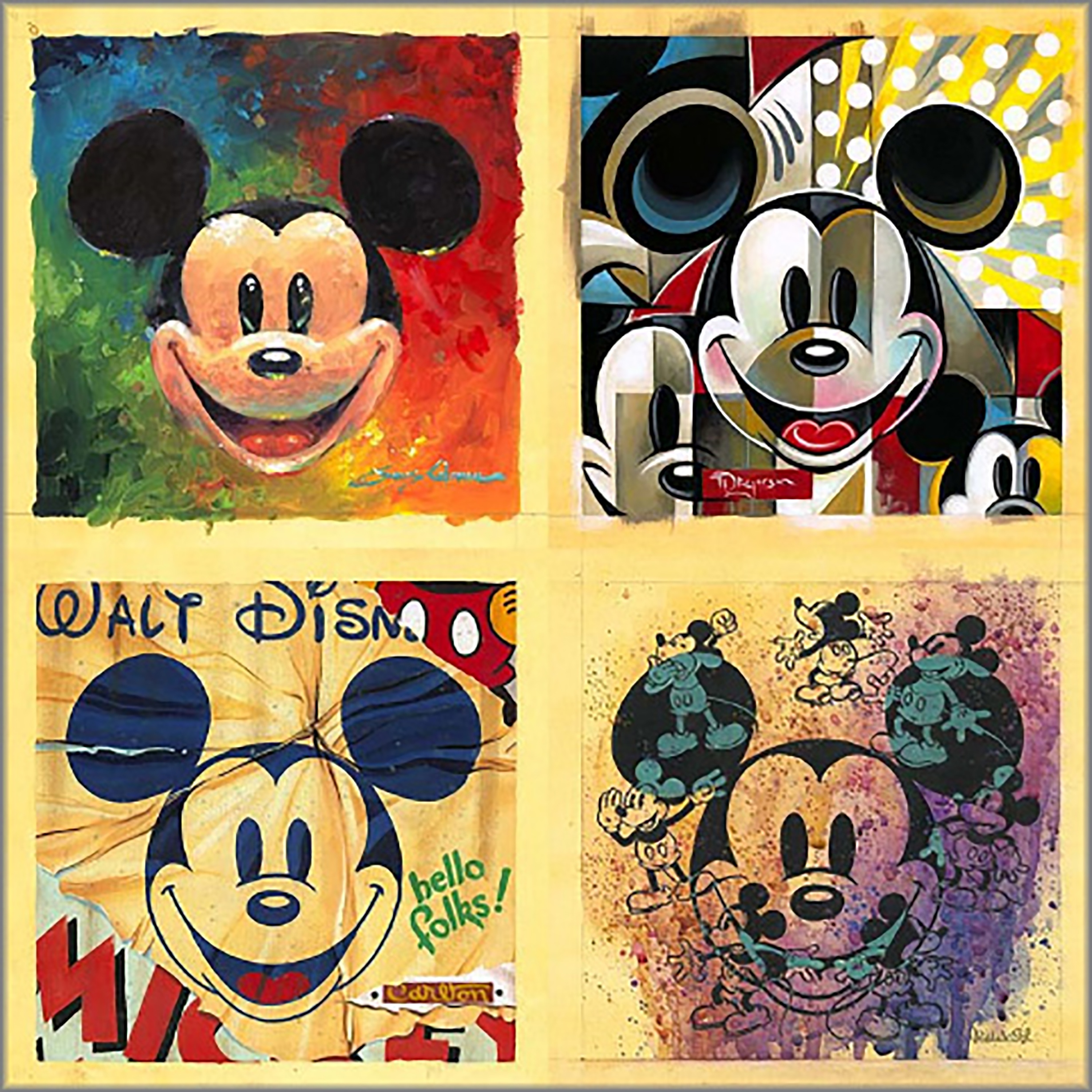 Collage de Mickey Mouse 16494