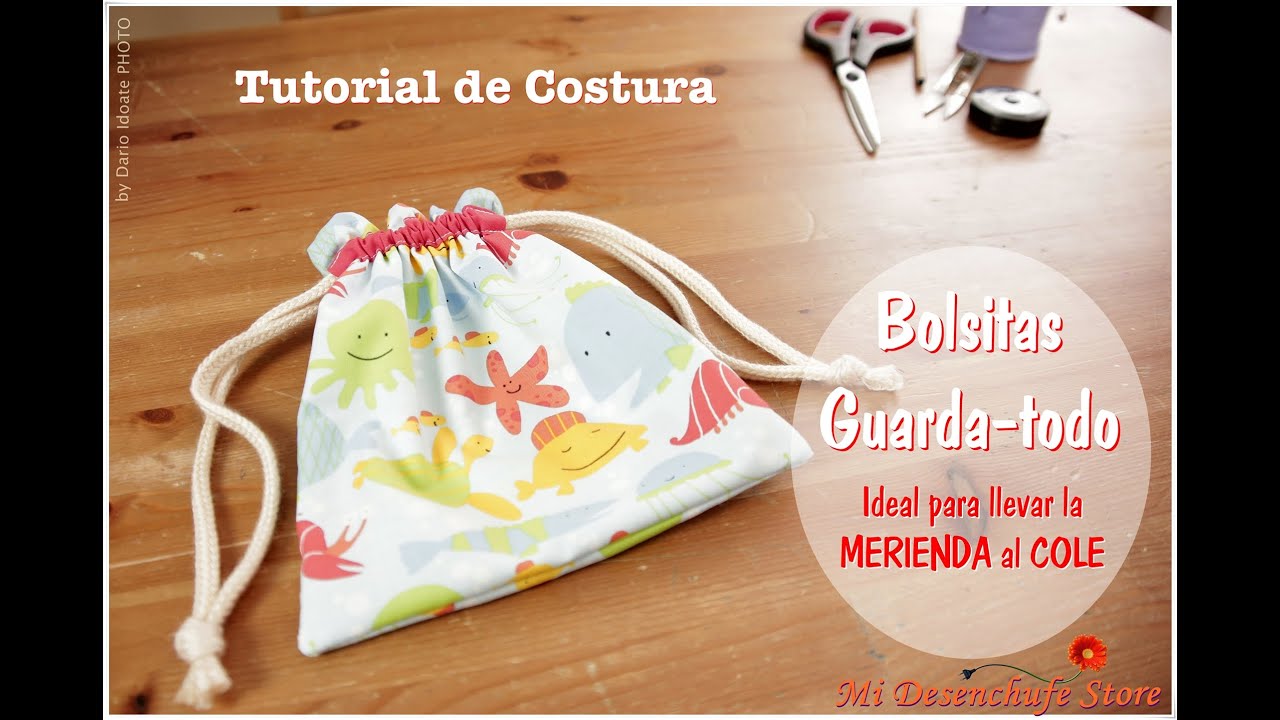 Como Hacer Bolsas de Cuerdas Personalizadas 9175