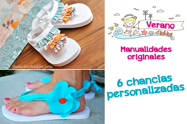 Como Hacer Chanclas Personalizadas 9129