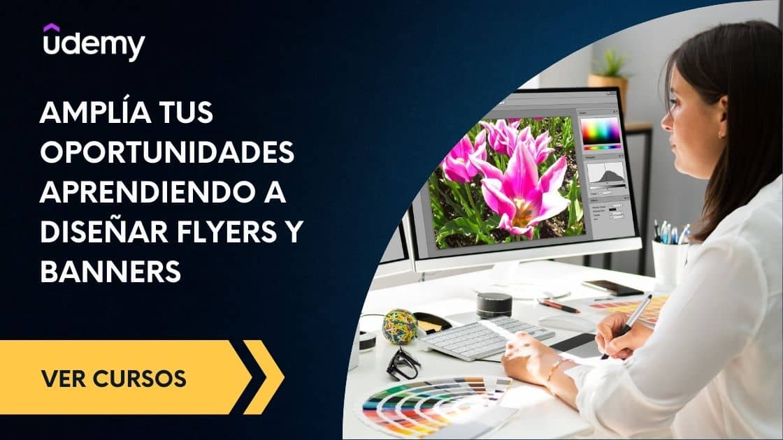 Cursos en linea para diseno grafico de flyers