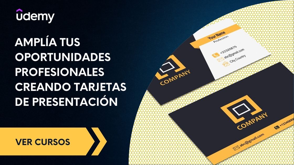 Cursos en linea sobre diseno de tarjetas de presentacion