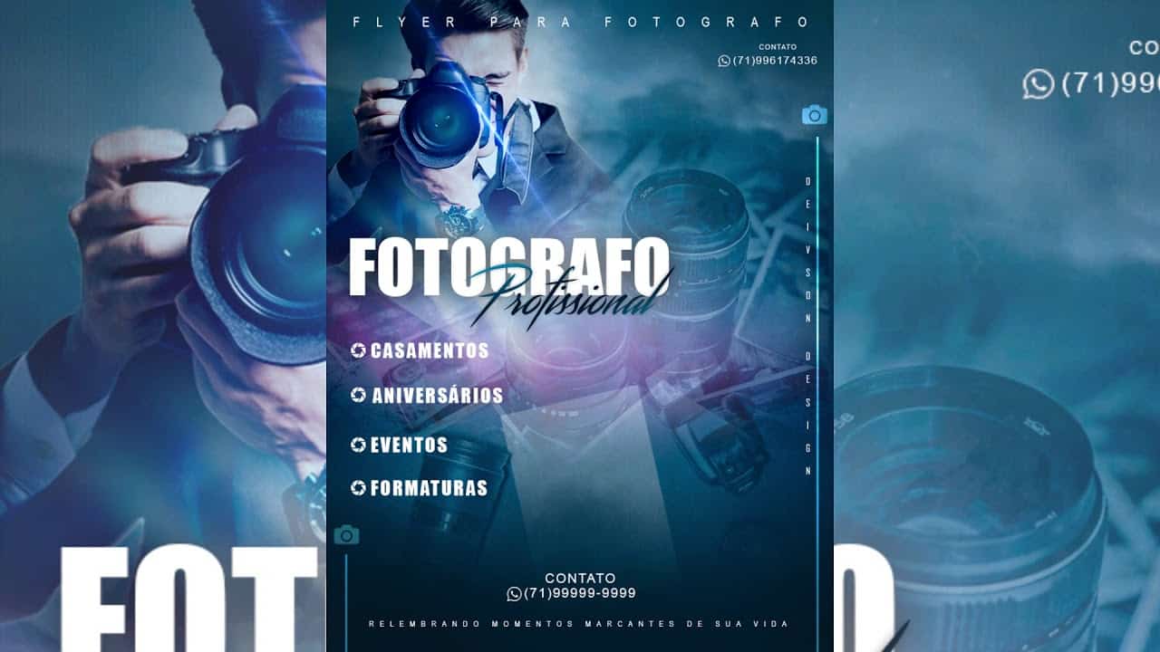 Flyer para Fotografo 12213