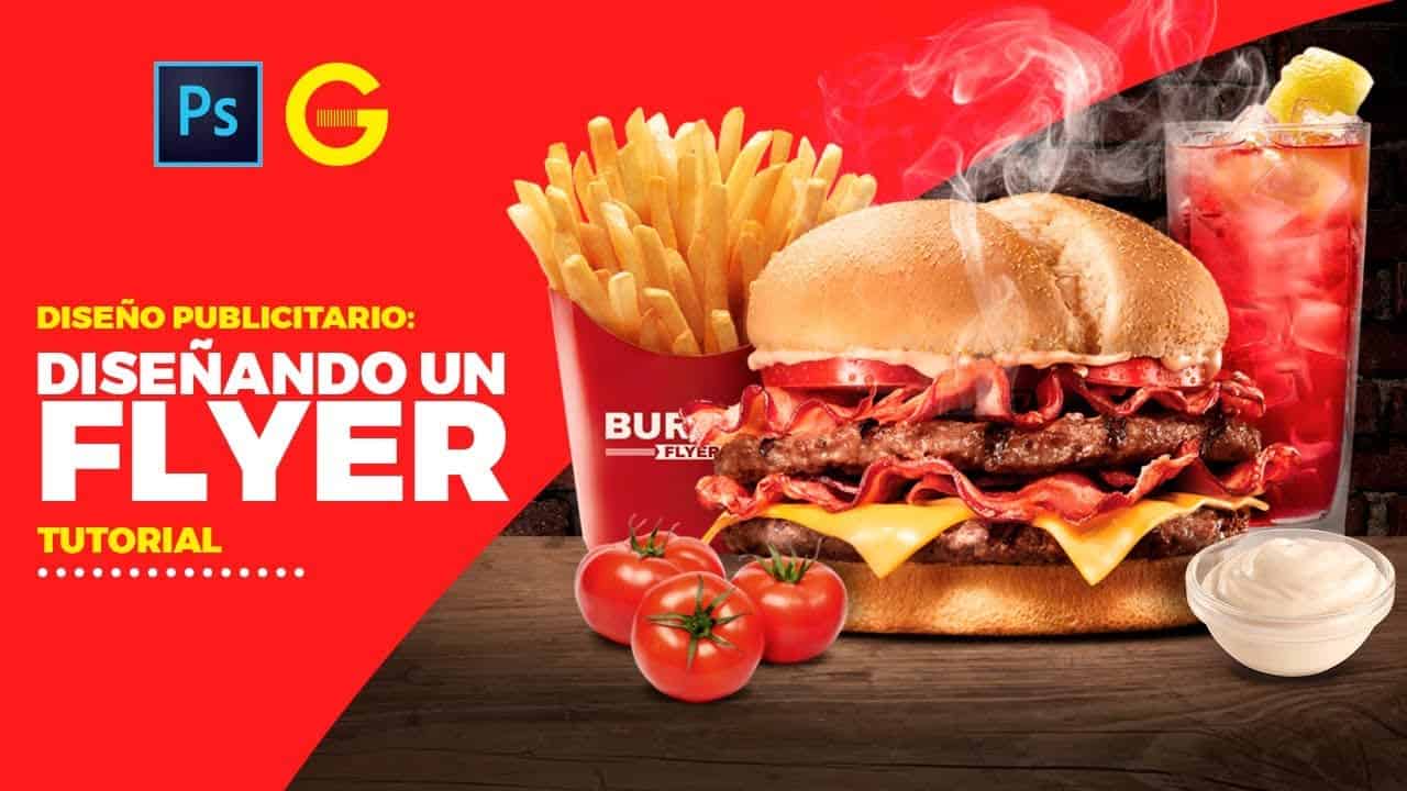 Flyer para Hamburguesas 12218