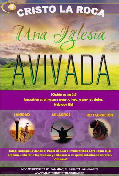 Flyer para Iglesia Cristiana 12222