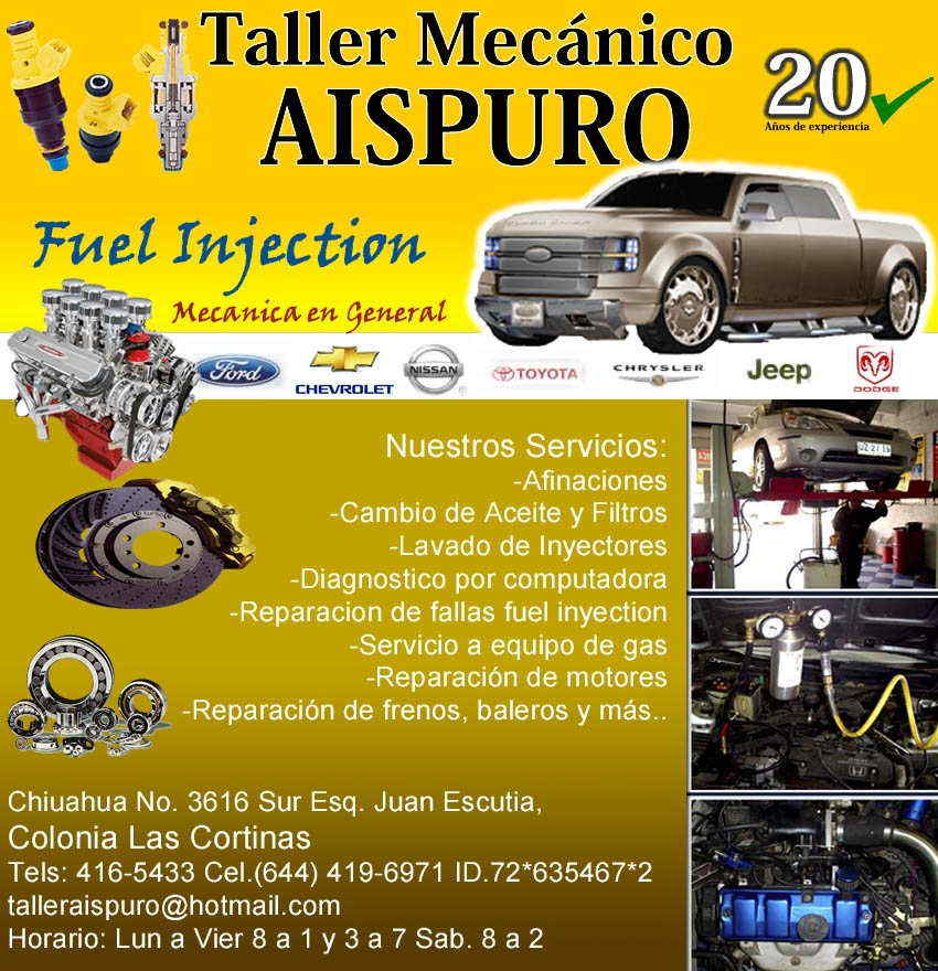 Flyer para Taller Mecanico 12265