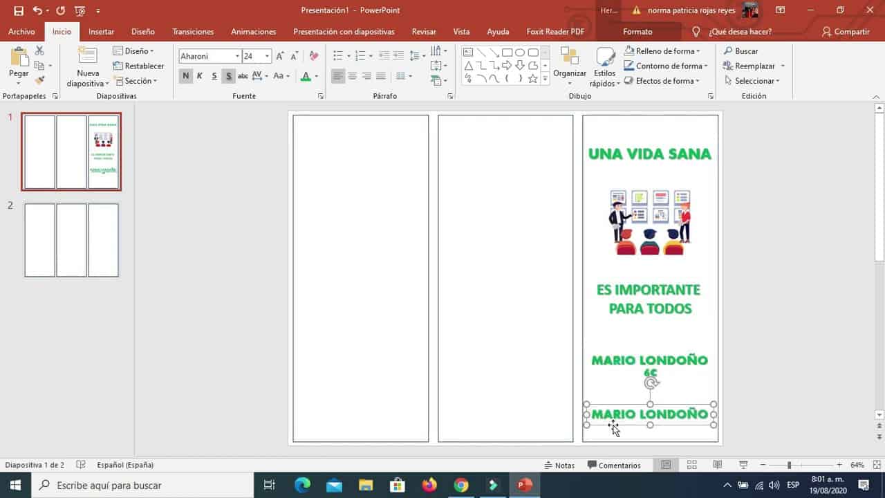 Folleto en Power Point 10521