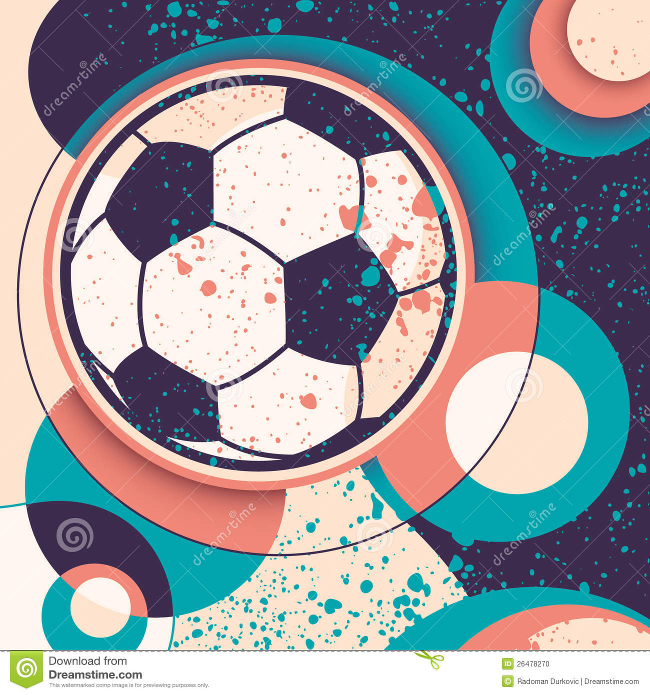 Ilustracion de Futbol 13994