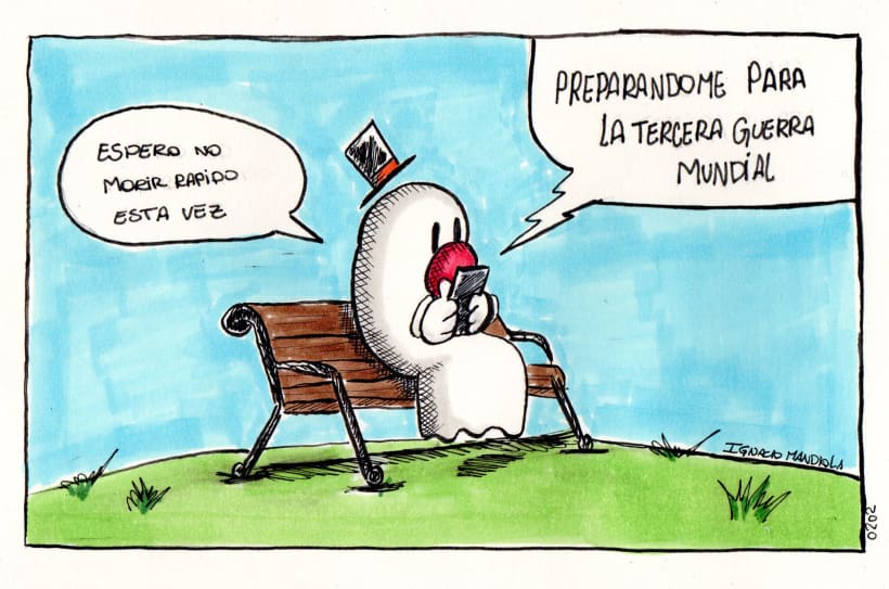 Ilustracion de Humor Grafico 14013