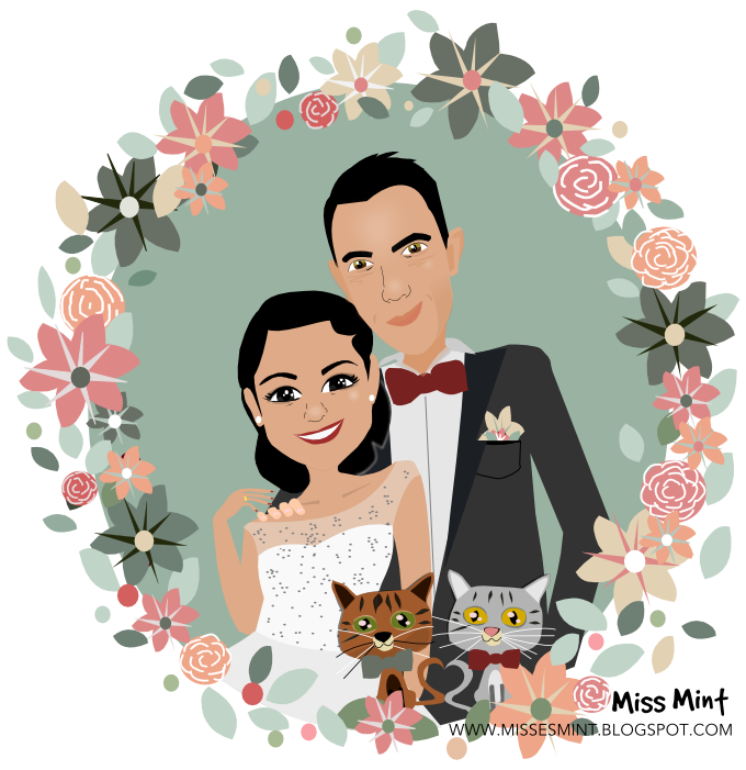 Ilustracion para Boda 13919