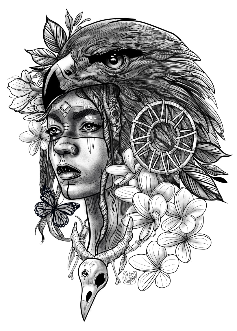 Ilustracion para Tatuajes 13937