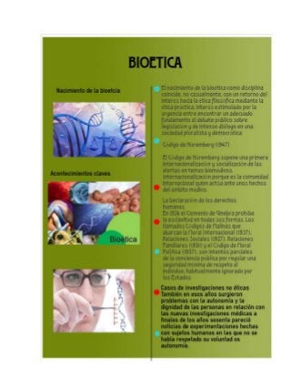Infografia sobre Bioetica 13197