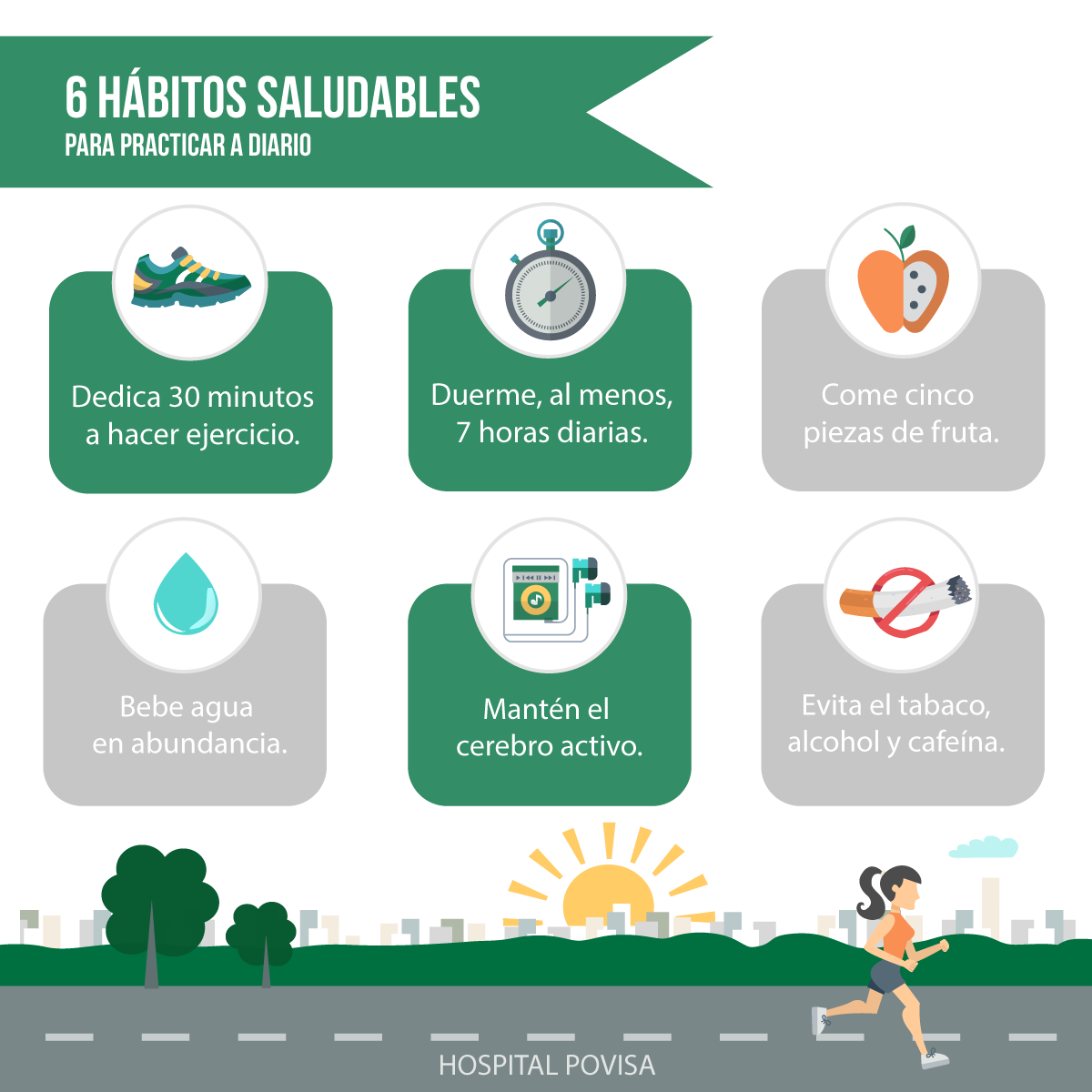 Infografia sobre Habitos Saludables 13254